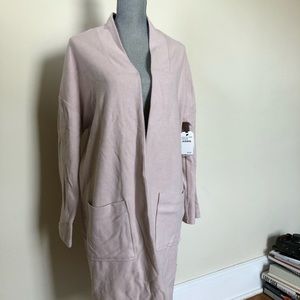 Nordstrom Cocoon/Robe Style Blush Cardigan